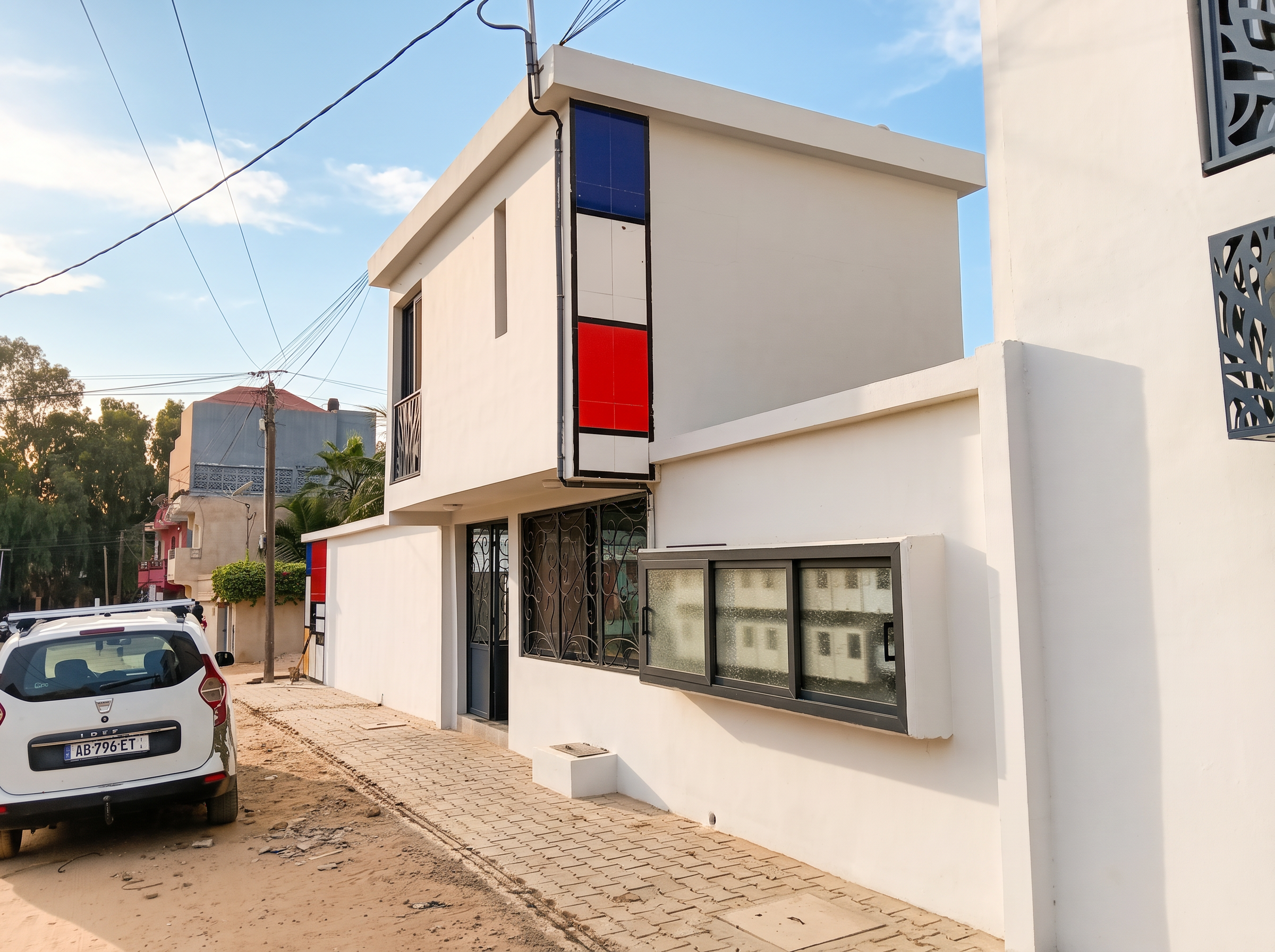 La résidence hôtelière Le Mondrian, adresse contemporaine au cœur de Saly Portudal — photographie de la collection